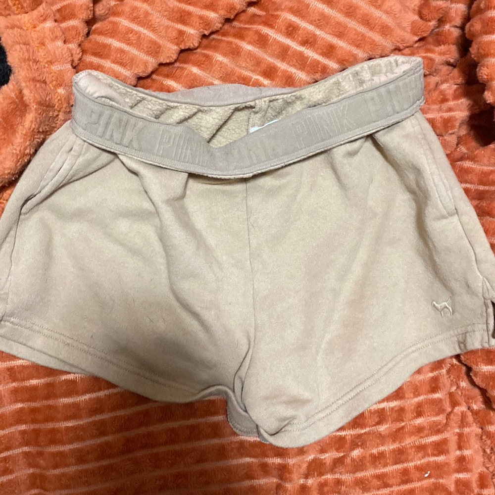Pink roll shorts